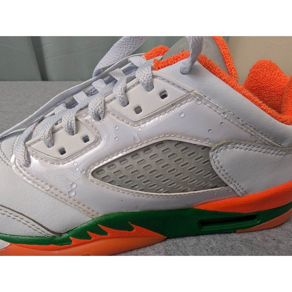 Nike Air Jordan 5 Low GS 5.5Y Womens 7 Miami Hurricanes FQ1293-018 - Picture 7 of 15
